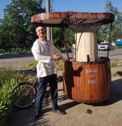 Бочка рикша для кваса, вина, меда, компота Классик. Модель 2020г. Цена базовой комплектации 69300 рублей