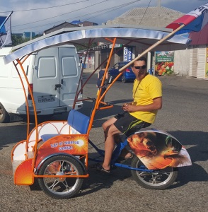 Велорикша пассажирская Медведь по цене 49700 рублей. Для коммерческого использования и проката